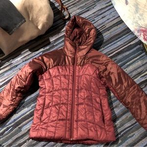 Marmot color block puffer